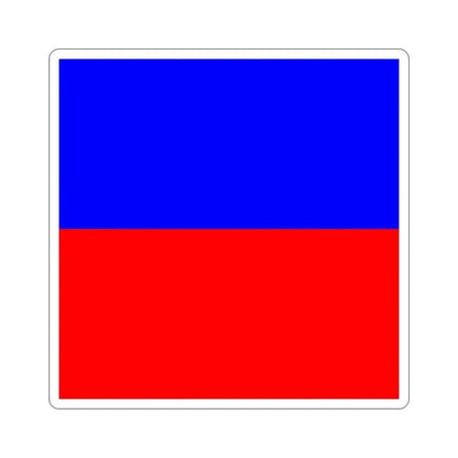 ICS Echo (International Code of Signals) STICKER Vinyl Die-Cut Decal 4 Inch - The Sticker Space