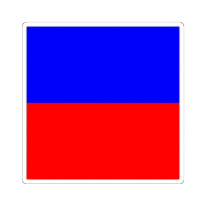 ICS Echo (International Code of Signals) STICKER Vinyl Die-Cut Decal 5 Inch - The Sticker Space