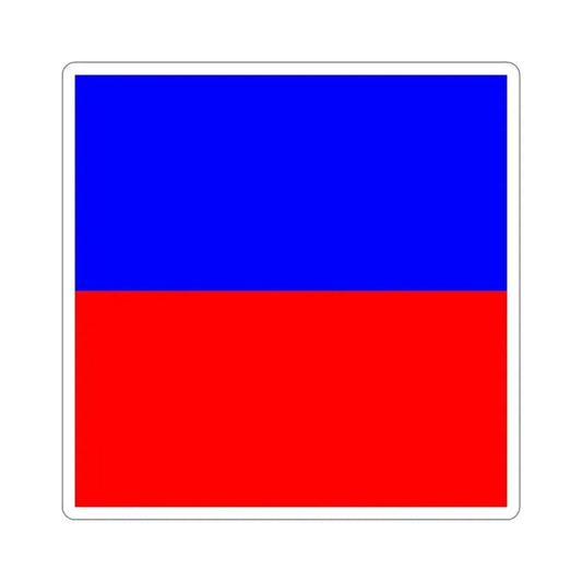 ICS Echo (International Code of Signals) STICKER Vinyl Die-Cut Decal 6 Inch - The Sticker Space