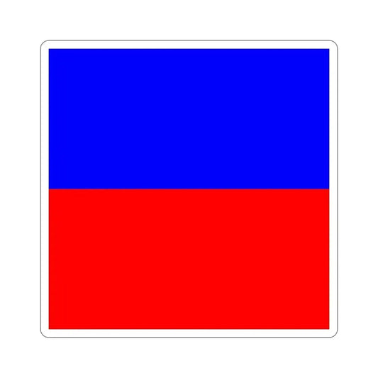 ICS Echo (International Code of Signals) STICKER Vinyl Die-Cut Decal 6 Inch - The Sticker Space