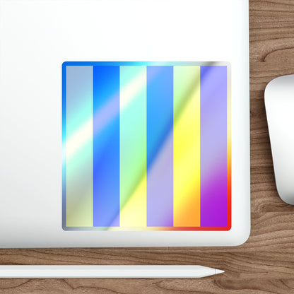 ICS Golf (International Code of Signals) Holographic STICKER Die-Cut Vinyl Decal-The Sticker Space