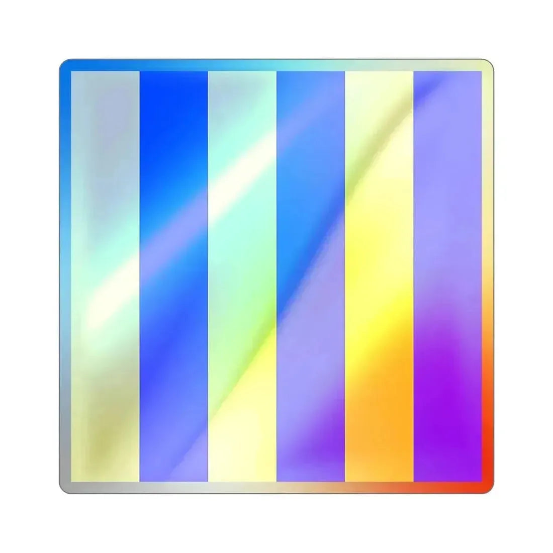 ICS Golf (International Code of Signals) Holographic STICKER Die-Cut Vinyl Decal 2 Inch - The Sticker Space