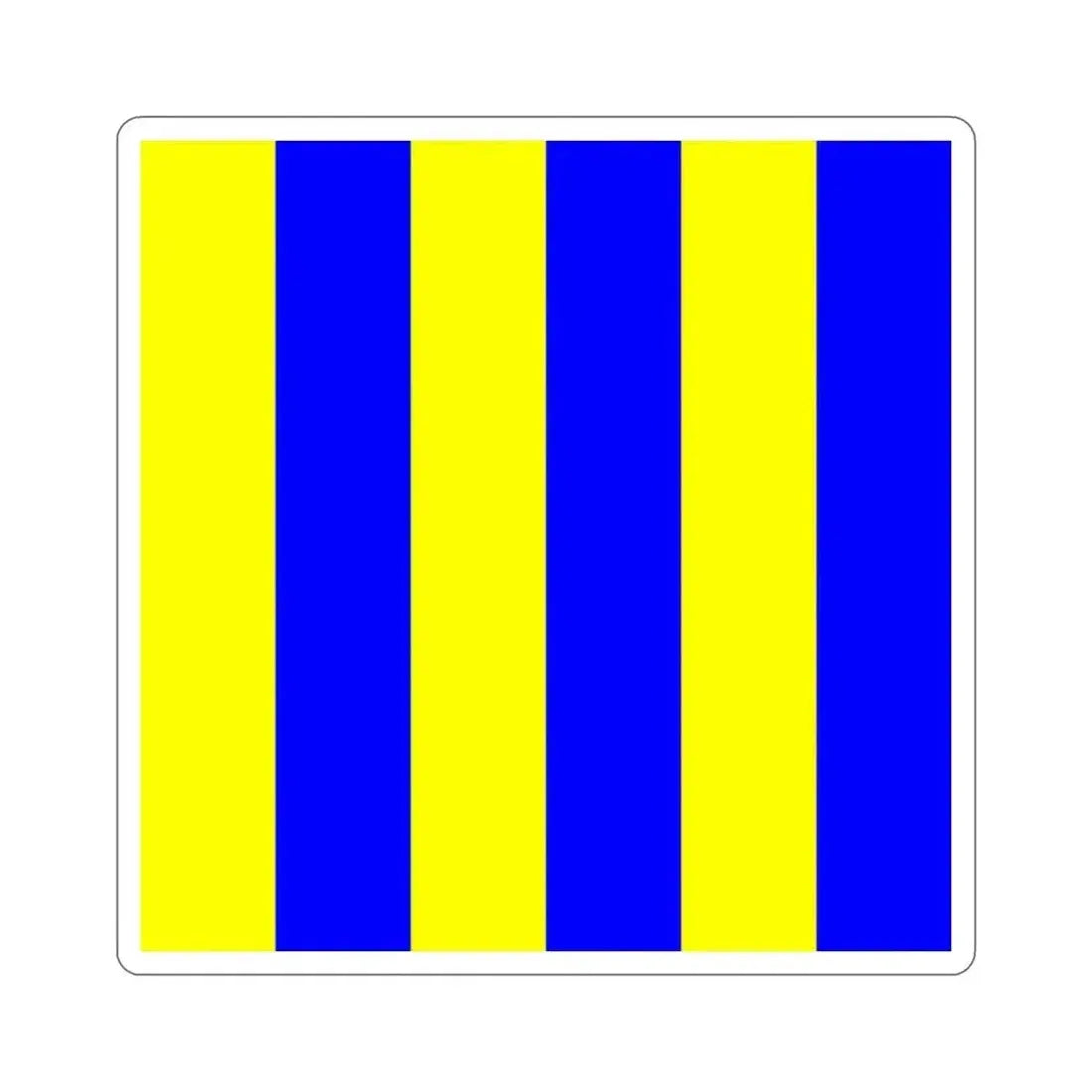 ICS Golf (International Code of Signals) STICKER Vinyl Die-Cut Decal 2 Inch - The Sticker Space