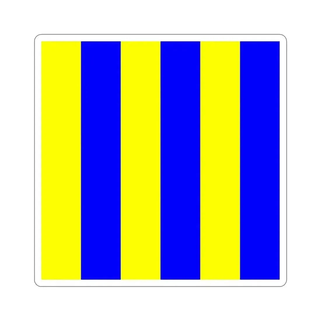 ICS Golf (International Code of Signals) STICKER Vinyl Die-Cut Decal 3 Inch - The Sticker Space