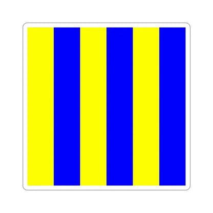 ICS Golf (International Code of Signals) STICKER Vinyl Die-Cut Decal 3 Inch - The Sticker Space