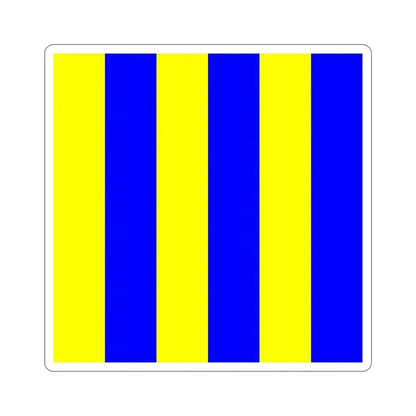 ICS Golf (International Code of Signals) STICKER Vinyl Die-Cut Decal 4 Inch - The Sticker Space