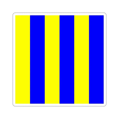 ICS Golf (International Code of Signals) STICKER Vinyl Die-Cut Decal 5 Inch - The Sticker Space