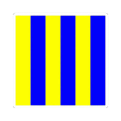 ICS Golf (International Code of Signals) STICKER Vinyl Die-Cut Decal 6 Inch - The Sticker Space