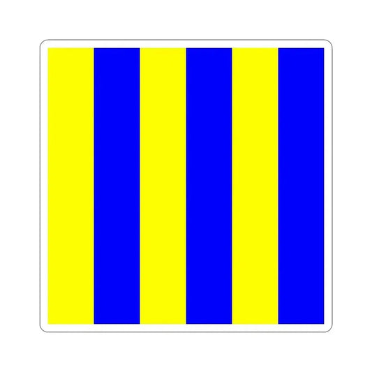 ICS Golf (International Code of Signals) STICKER Vinyl Die-Cut Decal 6 Inch - The Sticker Space