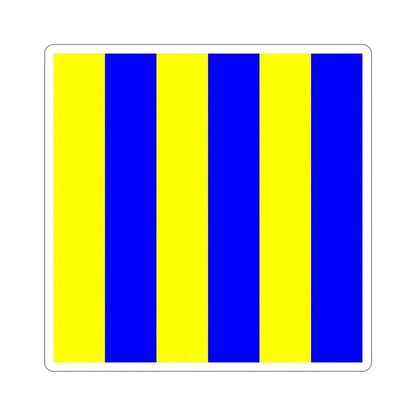 ICS Golf (International Code of Signals) STICKER Vinyl Die-Cut Decal 6 Inch - The Sticker Space