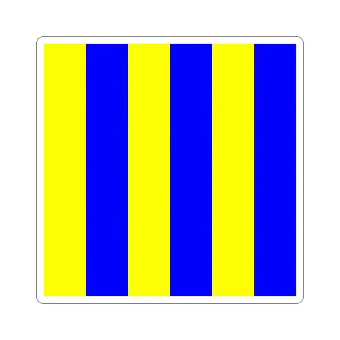 ICS Golf (International Code of Signals) STICKER Vinyl Die-Cut Decal - The Sticker Space