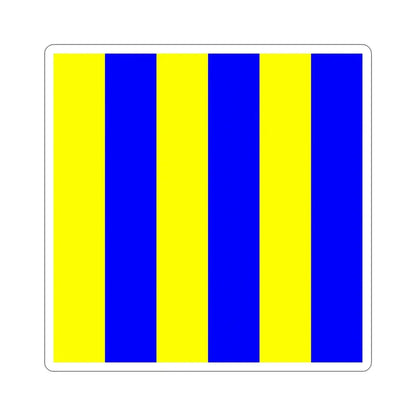 ICS Golf (International Code of Signals) STICKER Vinyl Die-Cut Decal - The Sticker Space