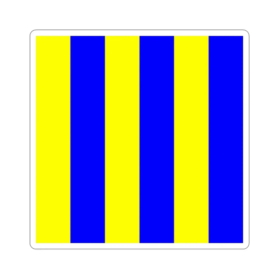 ICS Golf (International Code of Signals) STICKER Vinyl Die-Cut Decal - The Sticker Space