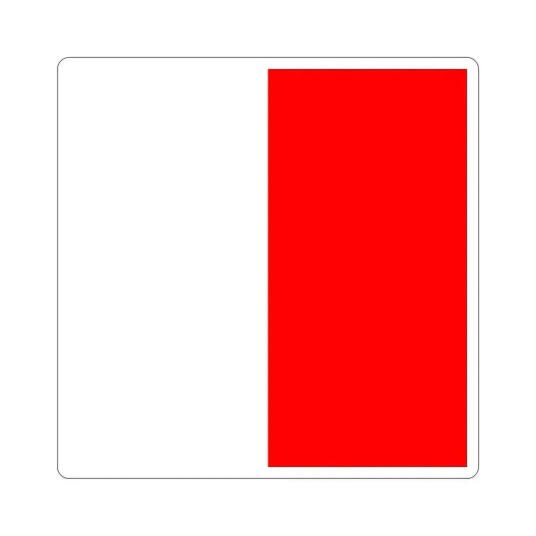 ICS Hotel (International Code of Signals) STICKER Vinyl Die-Cut Decal 2 Inch - The Sticker Space