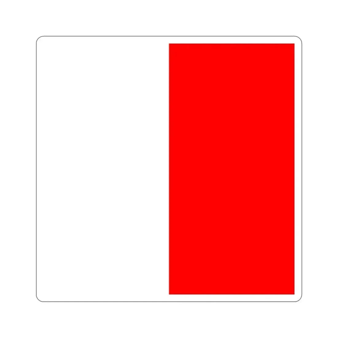 ICS Hotel (International Code of Signals) STICKER Vinyl Die-Cut Decal 2 Inch - The Sticker Space