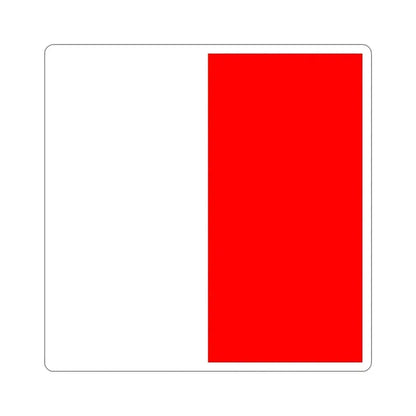 ICS Hotel (International Code of Signals) STICKER Vinyl Die-Cut Decal 4 Inch - The Sticker Space