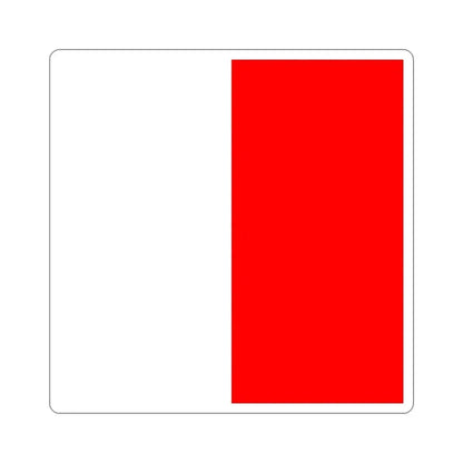 ICS Hotel (International Code of Signals) STICKER Vinyl Die-Cut Decal 4 Inch - The Sticker Space