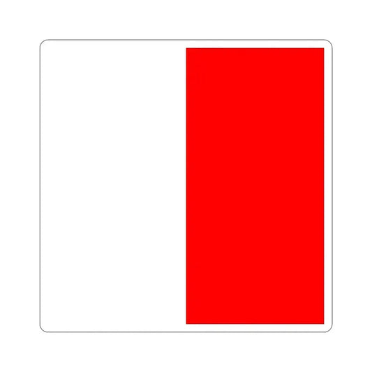 ICS Hotel (International Code of Signals) STICKER Vinyl Die-Cut Decal 6 Inch - The Sticker Space