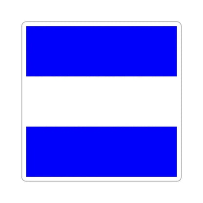 ICS Juliet (International Code of Signals) STICKER Vinyl Die-Cut Decal 2 Inch - The Sticker Space