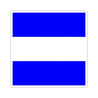 ICS Juliet (International Code of Signals) STICKER Vinyl Die-Cut Decal 6 Inch - The Sticker Space