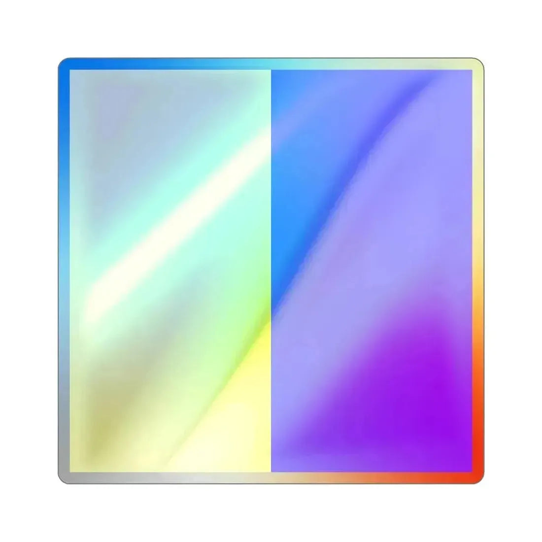 ICS Kilo (International Code of Signals) Holographic STICKER Die-Cut Vinyl Decal 5 Inch - The Sticker Space
