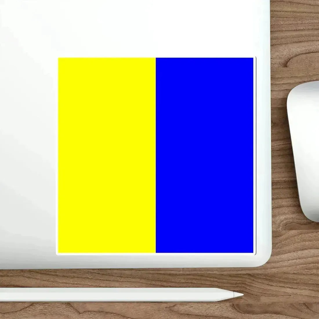 ICS Kilo (International Code of Signals) STICKER Vinyl Die-Cut Decal - The Sticker Space