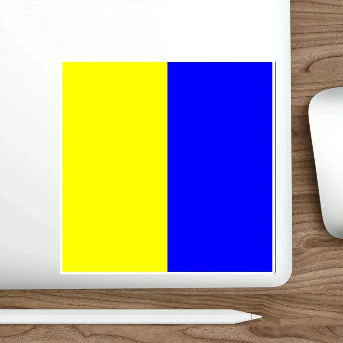 ICS Kilo (International Code of Signals) STICKER Vinyl Die-Cut Decal - The Sticker Space