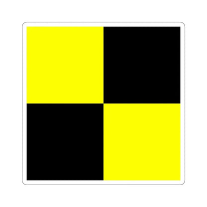 ICS Lima (International Code of Signals) STICKER Vinyl Die-Cut Decal 2 Inch - The Sticker Space