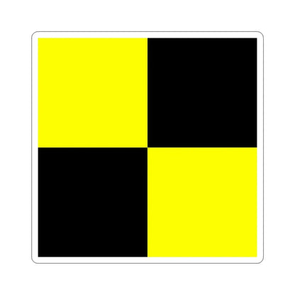 ICS Lima (International Code of Signals) STICKER Vinyl Die-Cut Decal - The Sticker Space