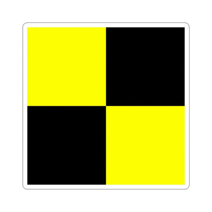 ICS Lima (International Code of Signals) STICKER Vinyl Die-Cut Decal - The Sticker Space