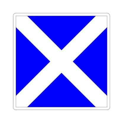 ICS Mike (International Code of Signals) STICKER Vinyl Die-Cut Decal 2 Inch - The Sticker Space