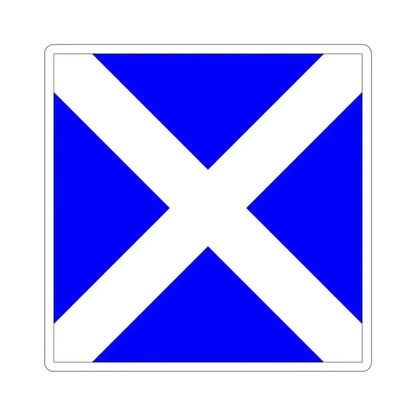 ICS Mike (International Code of Signals) STICKER Vinyl Die-Cut Decal 3 Inch - The Sticker Space