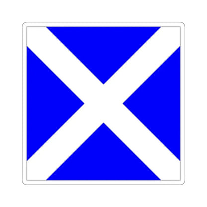 ICS Mike (International Code of Signals) STICKER Vinyl Die-Cut Decal 3 Inch - The Sticker Space