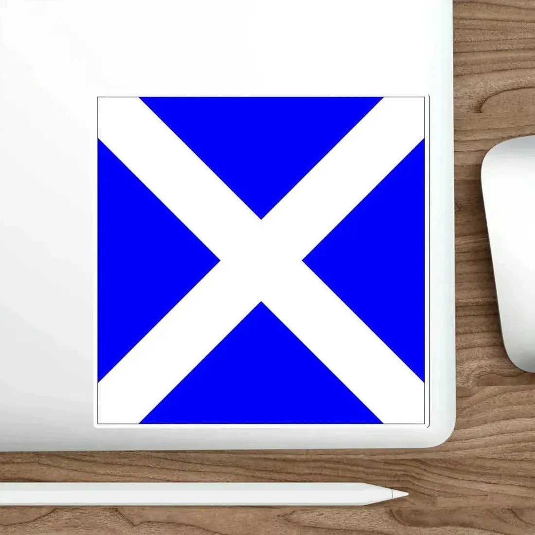 ICS Mike (International Code of Signals) STICKER Vinyl Die-Cut Decal - The Sticker Space