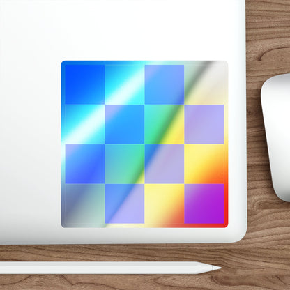 ICS November (International Code of Signals) Holographic STICKER Die-Cut Vinyl Decal-The Sticker Space