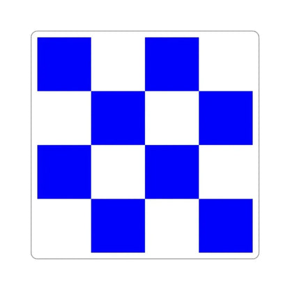 ICS November (International Code of Signals) STICKER Vinyl Die-Cut Decal 2 Inch - The Sticker Space