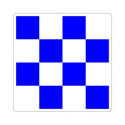 ICS November (International Code of Signals) STICKER Vinyl Die-Cut Decal 3 Inch - The Sticker Space