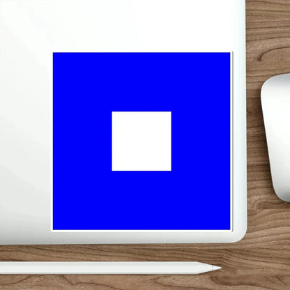 ICS Papa (International Code of Signals) STICKER Vinyl Die-Cut Decal - The Sticker Space