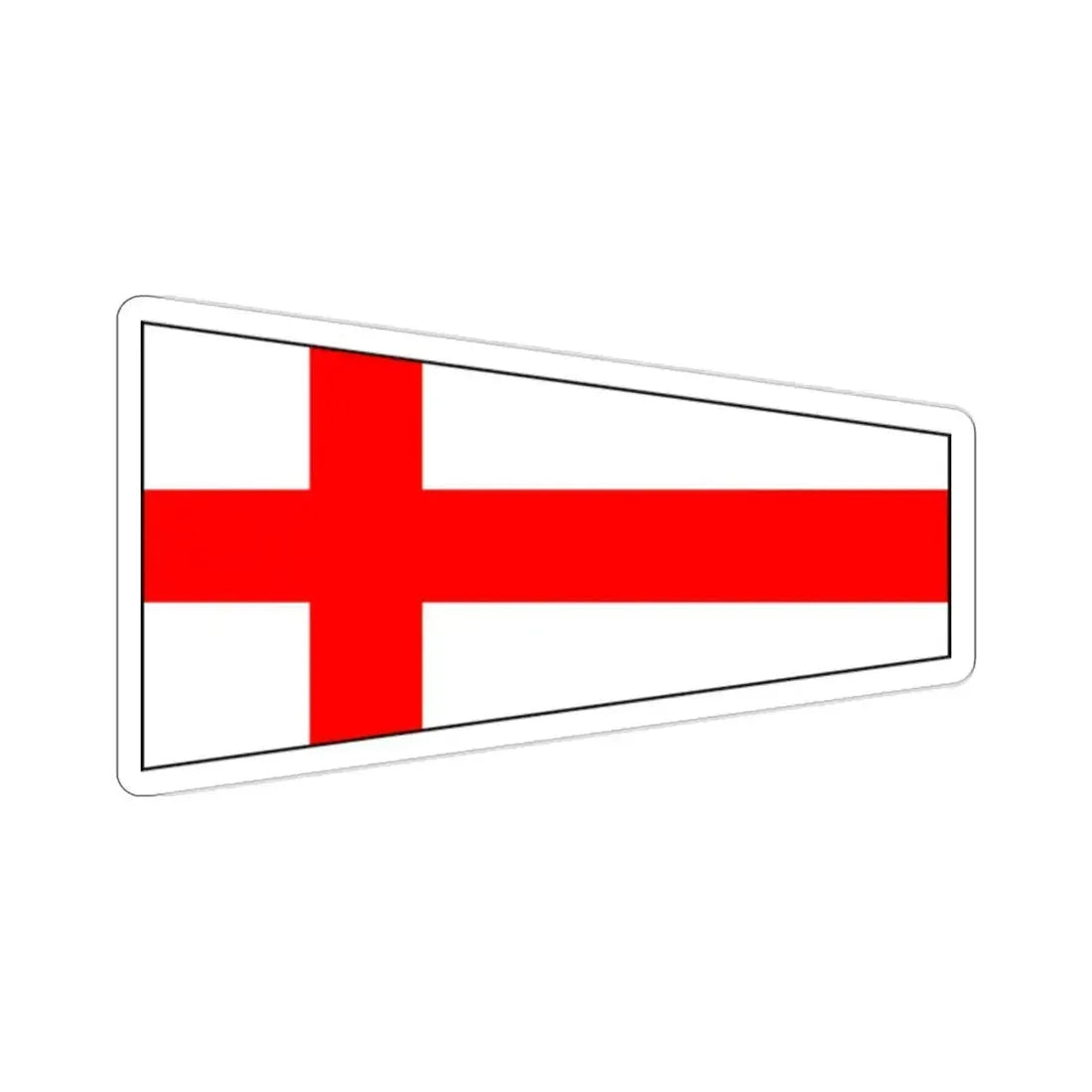 ICS Pennant Eight (International Code of Signals) STICKER Vinyl Die-Cut Decal 2 Inch - The Sticker Space