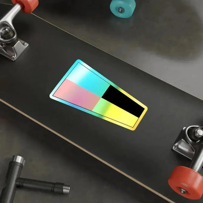 ICS Pennant Niner (International Code of Signals) Holographic STICKER Die-Cut Vinyl Decal - The Sticker Space