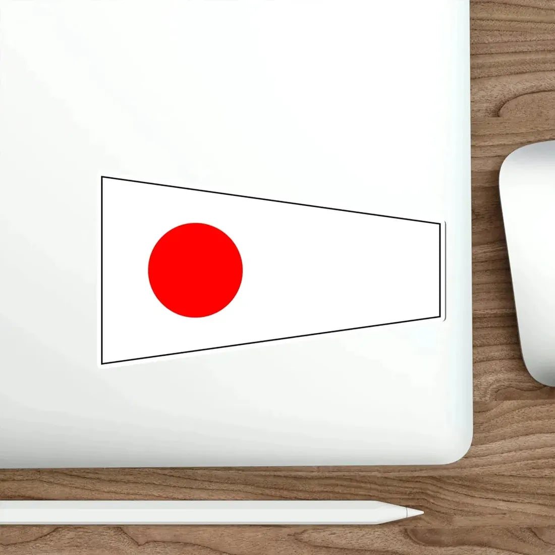 ICS Pennant One (International Code of Signals) STICKER Vinyl Die-Cut Decal - The Sticker Space