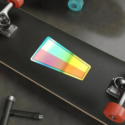 ICS Pennant Seven (International Code of Signals) Holographic STICKER Die-Cut Vinyl Decal - The Sticker Space