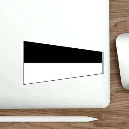 ICS Pennant Six (International Code of Signals) STICKER Vinyl Die-Cut Decal - The Sticker Space