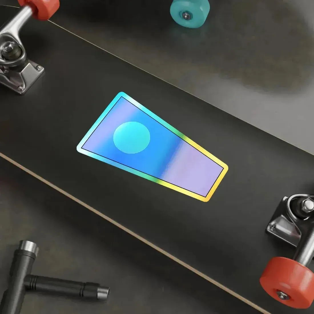 ICS Pennant Two (International Code of Signals) Holographic STICKER Die-Cut Vinyl Decal - The Sticker Space