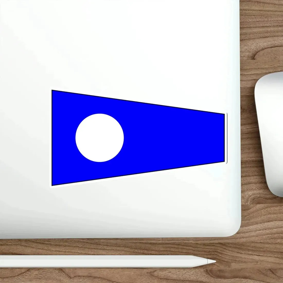 ICS Pennant Two (International Code of Signals) STICKER Vinyl Die-Cut Decal - The Sticker Space