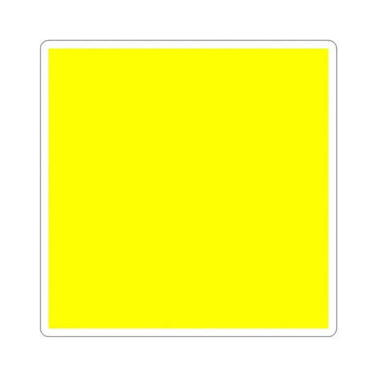 ICS Quebec (International Code of Signals) STICKER Vinyl Die-Cut Decal 6 Inch - The Sticker Space