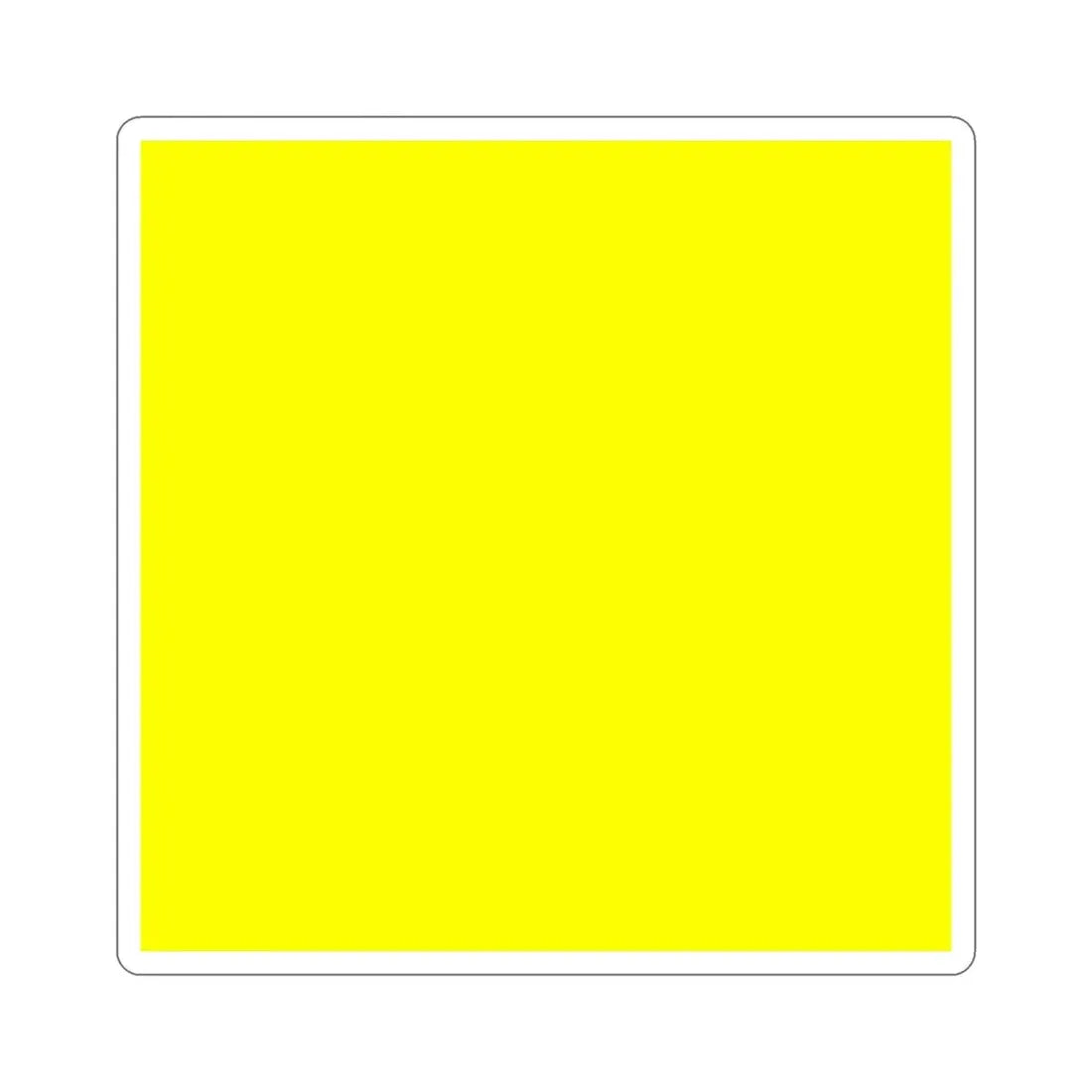 ICS Quebec (International Code of Signals) STICKER Vinyl Die-Cut Decal - The Sticker Space