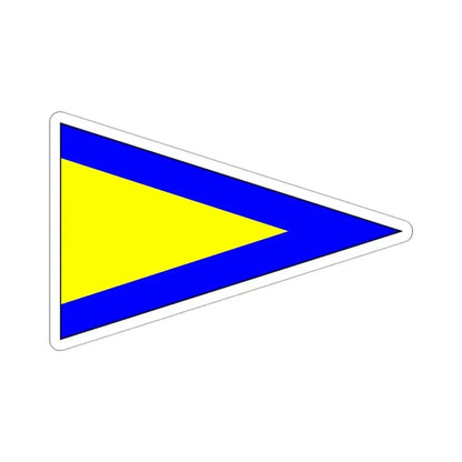 ICS Repeat One (International Code of Signals) STICKER Vinyl Die-Cut Decal 3 Inch - The Sticker Space