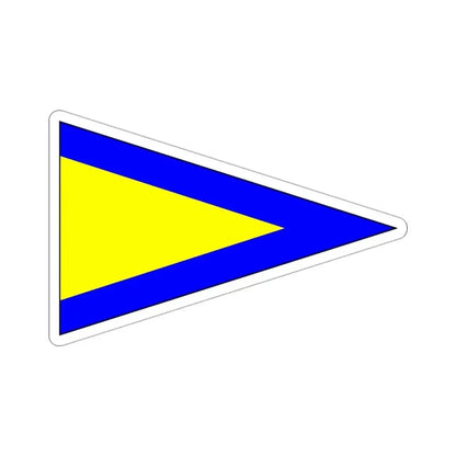 ICS Repeat One (International Code of Signals) STICKER Vinyl Die-Cut Decal 3 Inch - The Sticker Space