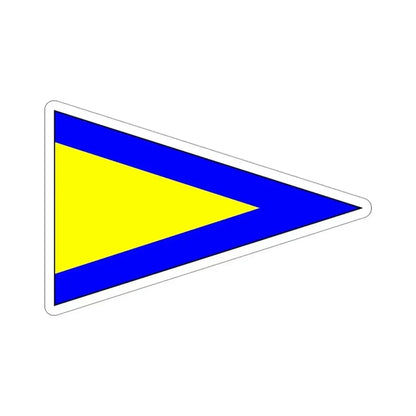 ICS Repeat One (International Code of Signals) STICKER Vinyl Die-Cut Decal 4 Inch - The Sticker Space